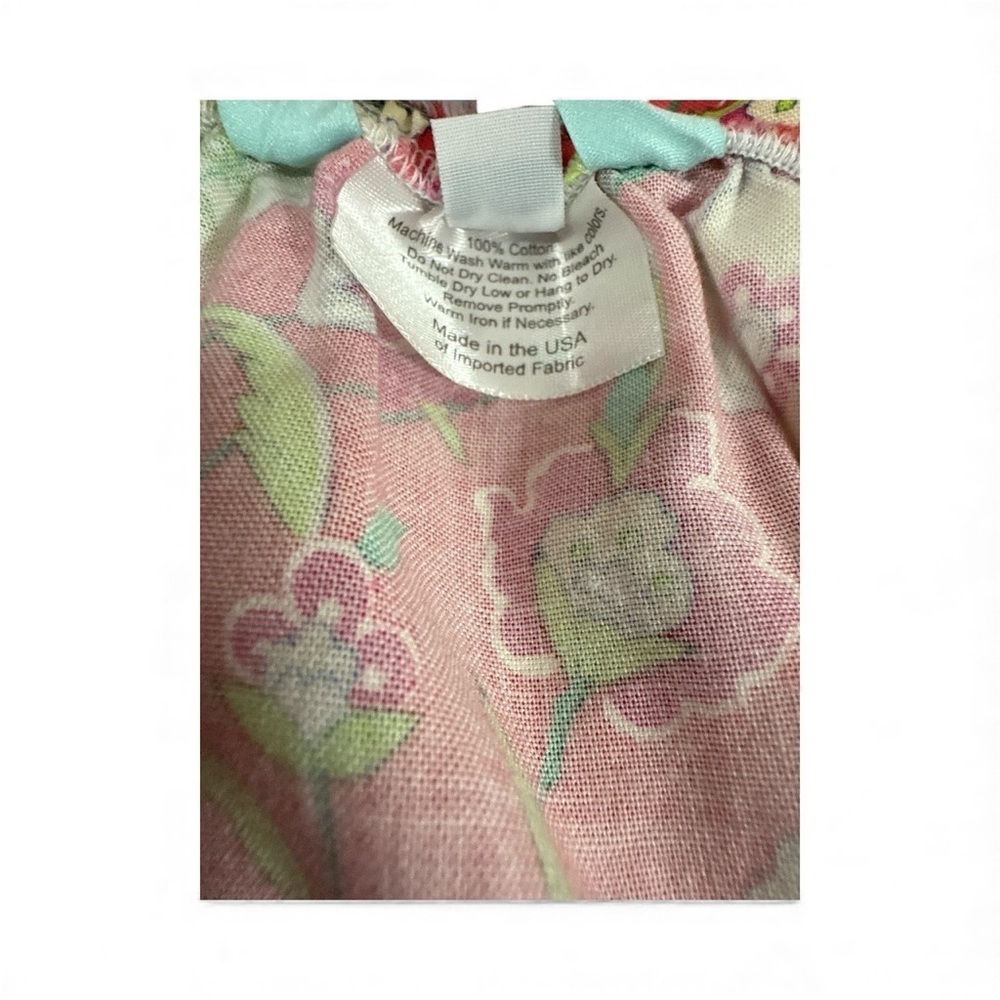 HALEY & THE HOUND Women Multicolor Blouse Large  100% Cotton - Picture 7 of 9